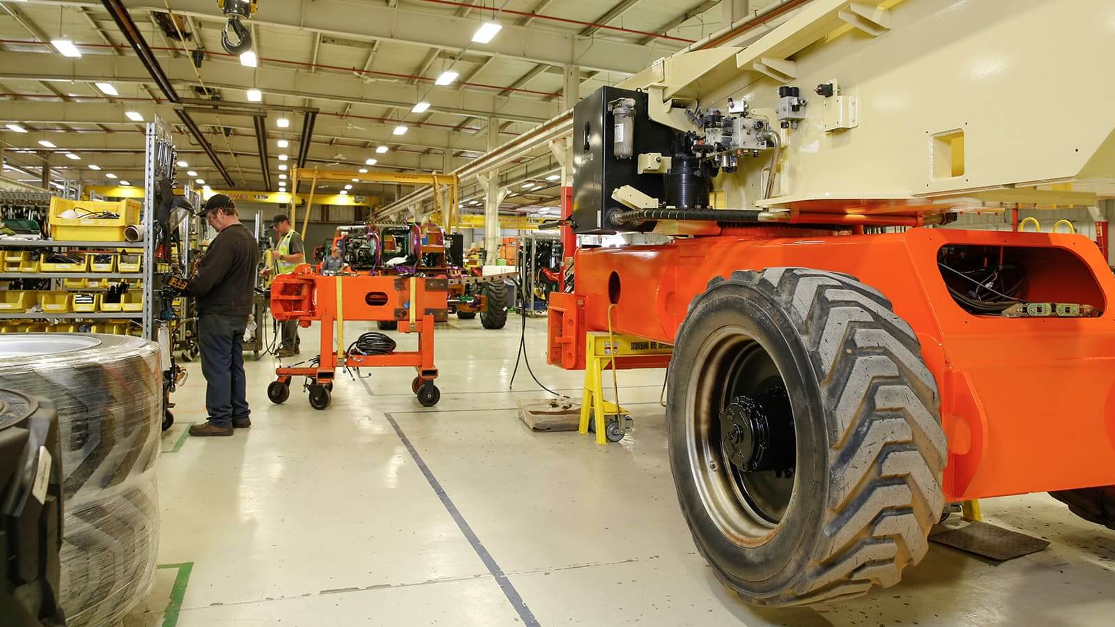 jlg reconditioning ultra boom assembly