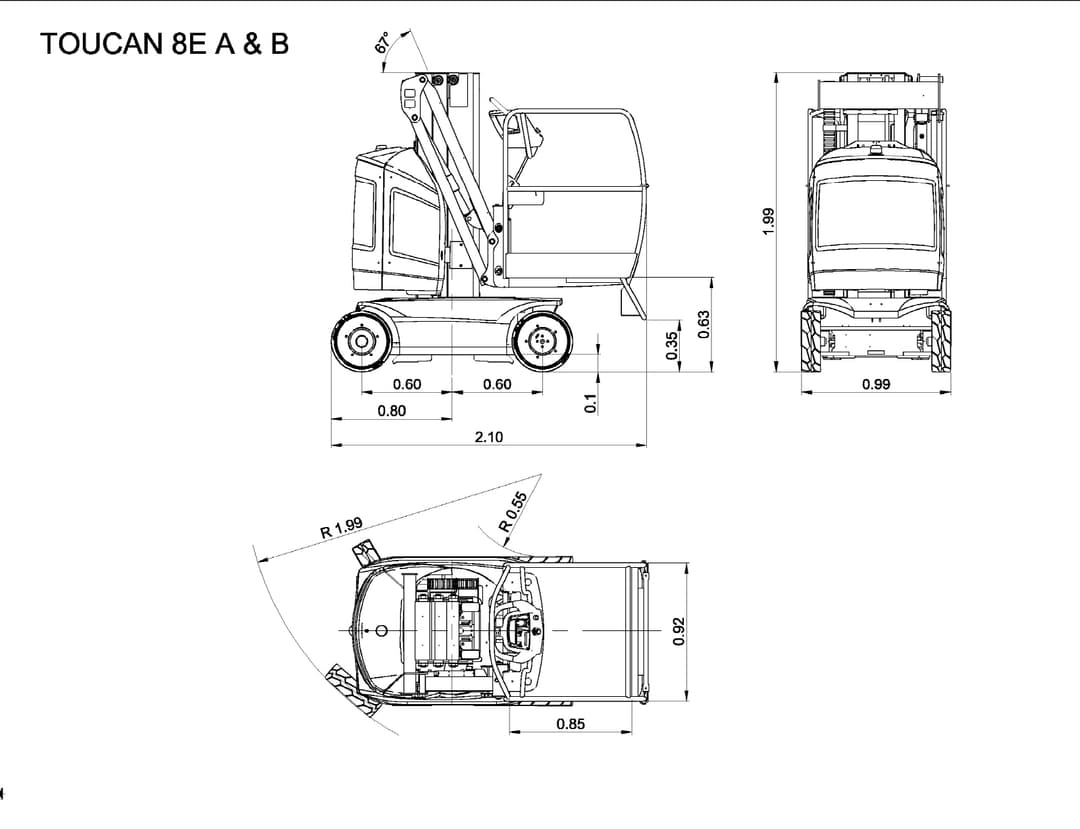 T8E Reach Diagram