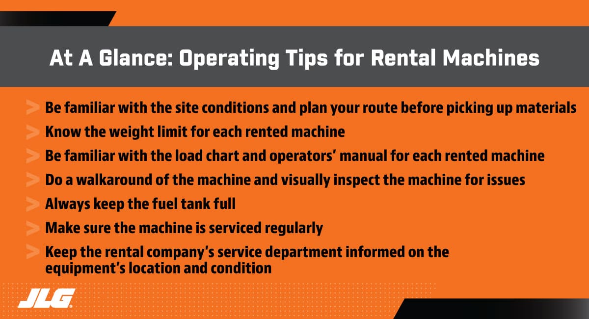 Direct Access - Tips for Rental Machines