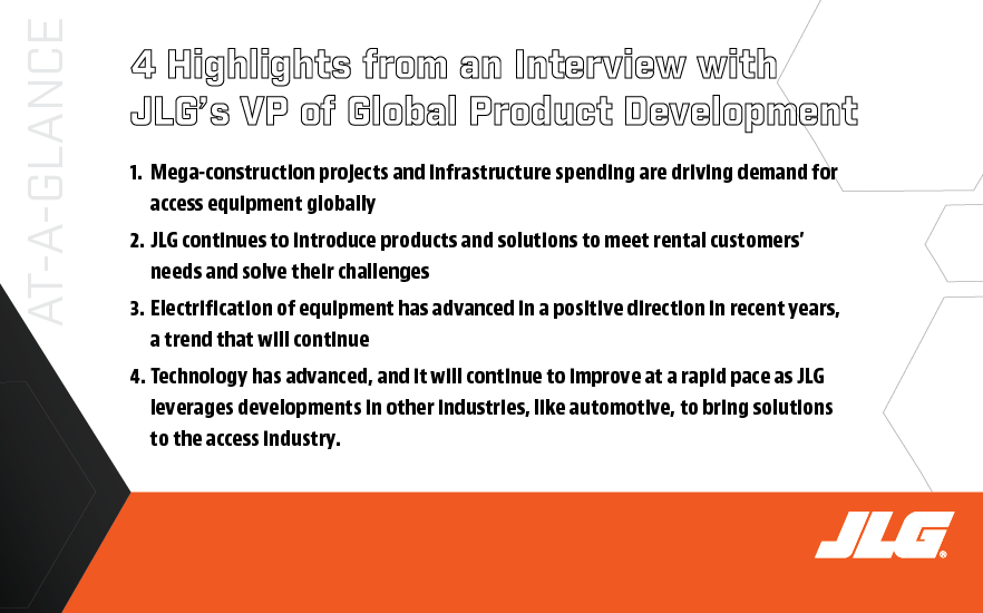 The growing demand for access equipment globally at a glance