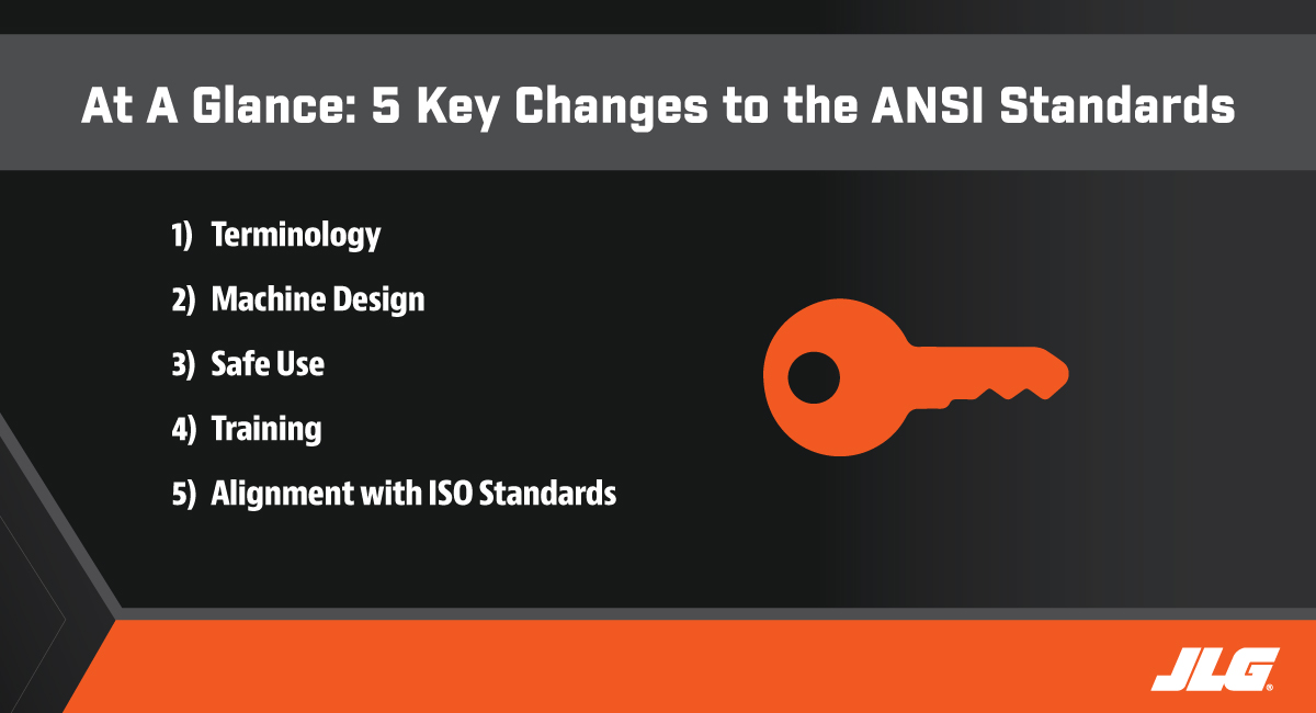 At a Glance - 5 Key Changes to the ANSI Standards