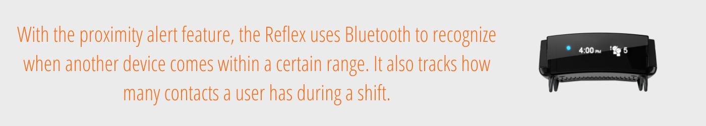 Reflux uses Bluetooth