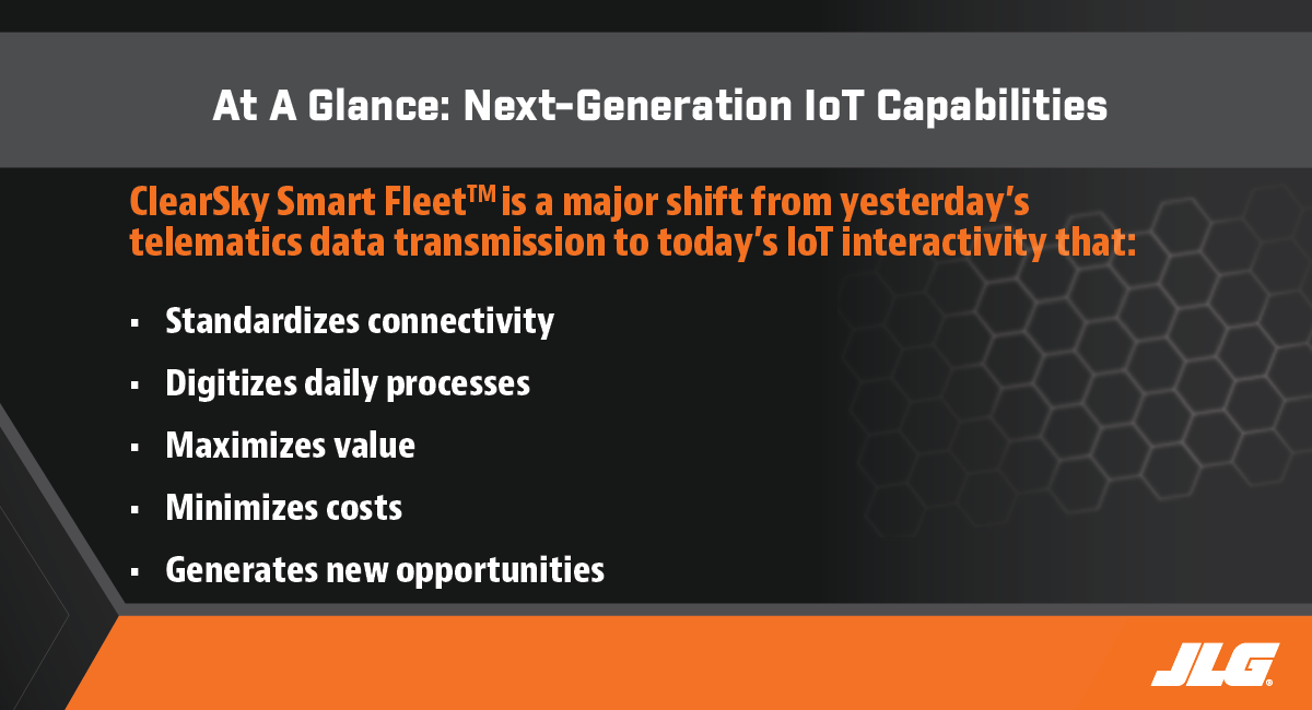 At a Glance - Next Generation IoT Capabilities
