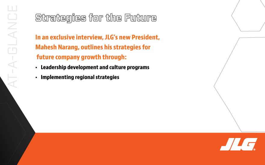 Strategies for the Future At a Glance