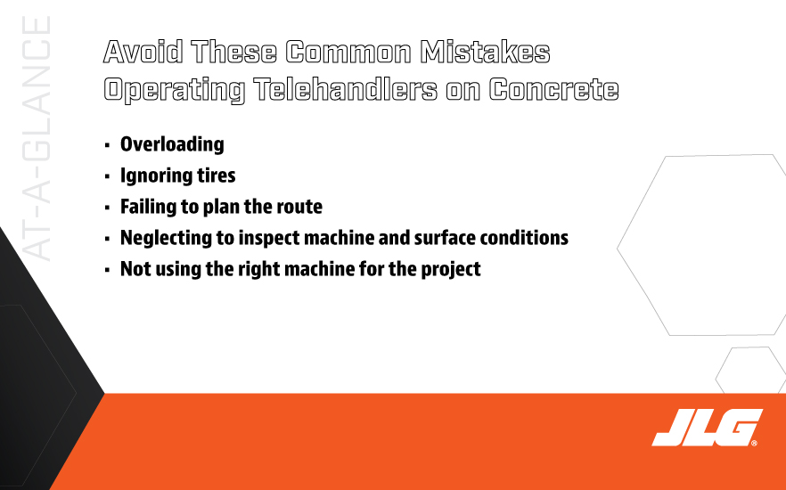 Mistakes Using Telehandlers AAG